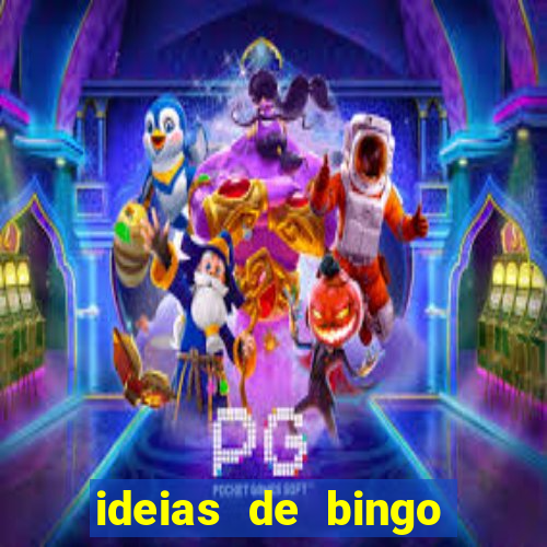 ideias de bingo para o natal